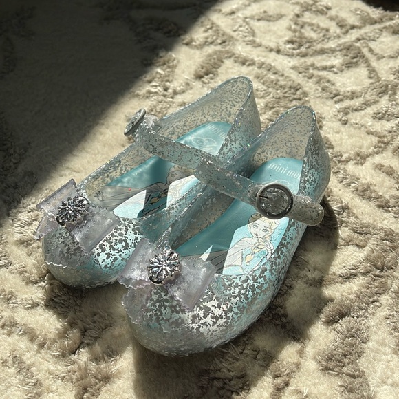 Mini Melissa Shoes Mini Melissa Disney Princess Elsa Mary Jane
